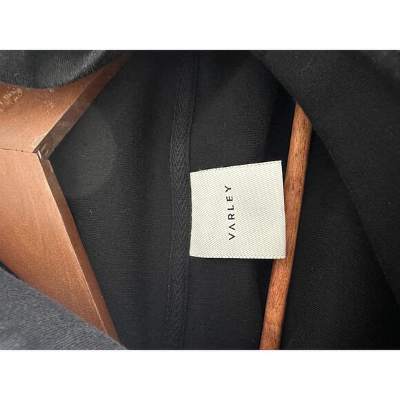 Varley Barton Turtleneck Sweatshirt Pullover In Black Cinch Waist Women’s Large - Picture 6 of 15